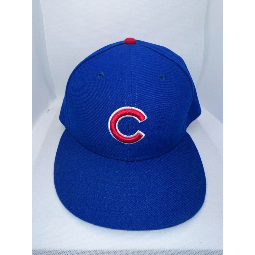 New Era Chicago Cubs Hat Size 7 5/8 Blue/Red